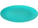 Koziol Teller Nora Plate M, Speiseteller, Kunststoff, Strong Green, 26.4 Cm, 8066726