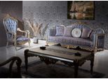Divano Barocco Chesterfield 3+1 Posti Tavolino Set Di Divani Mobili Imbottiti