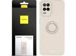 Custodia In Silicone Spacecase Custodia Ad Anello In Silicone Per Realme 8 5G Beige