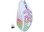 S&T Design Gaming Mouse Wireless Rgb 7 Pulsanti Dpi Pc Laptop Wireless Mouse Bianco