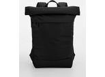 Bagbase BG870 | Zaino Simplicity Roll-Top Zaino - Colore: Nero - Dimensioni: 50 X 40 X 13 Cm