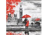Pittura In Numeri - Strade Di Londra 50X50Cm