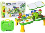 Valigetta Da Tavolo Fai Da Te Set Blocchi Puzzle Dinosauro Cacciavite 249 Pezzi.