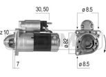 Era 220643 - Oe 46473784 Anlasser, Starter FüR Spider (939), 159 (939), Brera (939), Gt (937), Mito (955), 145 (930), 146 (930), 147 (937), 156 (932), Cruze (J300), Malibu (V300), Brava, Bravo, Croma, Doblo, Ducato, Punto, Idea, Linea, Marea, Multipla, Palio, Stilo, Strada, Tipo, Insignia A (G09), Astra H, Astra J, Cascada (W13), Combo (X12), Combo Tour (X12), Signum (Z03), Vectra C (Z02), Zafira