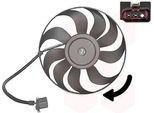 Van Wezel 4933746 Ventola Di Raffreddamento Motore Ventola Di Raffreddamento Per Vw Golf Iv Hatchback (1J1) Radiatore Acqua Ø290Mm