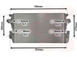 Van Wezel 37014706 - Intercooler Oe 1302258 Per Astra J, Cascada (W13), Zafira Tourer C