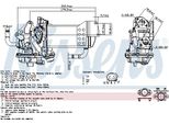 Nissens 98230 - Radiatore Egr Oe 03L131512BM + Valvola Egr Per T5, T6