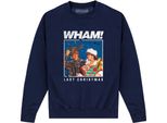 Wham - Felpa "Last Christmas"" Unisex Uomo/Donna PN338 (M) (Blu Navy)"