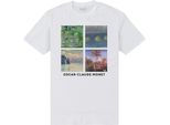 Apoh - T-Shirt Uomo/Donna Unisex PN738 (Xl) (Bianco)
