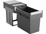 Cestino Hailo 3666911 Singlebox Da Incasso 28 Litri