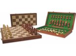 Hot Games Scatola Pieghevole Per Scacchi In Legno Intarsiato 40 Cm
