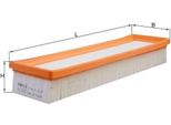 Mahle Lx 3245 - Filtro Aria Oe 1444VL Per C3 Ii (Sc), 207 (Wa, Wc), 207 Sw (Wk)