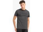Maglietta Normale Passform Logo Kai Antracite/Nero Xxl Lonsdale