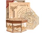 Escapewelt 3D Puzzle Di Legno A Puzzle Scatola Del Labirinto Segreto