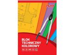 Blocco Tecnico A Colori A4/10 Fogli Herlitz 160G