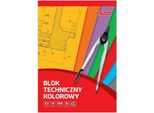 Blocco Tecnico A Colori A3/10 Fogli Herlitz 160G 9583642