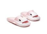 Pantofole Da Bagno Da Donna In Schiuma Pantofole Pantofole Squalo Rosa Taglia 40/41