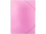 Cartella Ad Elastico A4 Pp Rosa Pastello