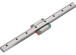 1 Pezzo Guida Lineare Miniaturizzata LML12B, Blocco Scorrevole Largo 12 Mm (200 Mm)