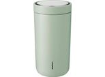 Stelton Thermobecher To Go Click, Edelstahl, Kunststoff, Minty Moss, 200 Ml, 675-48