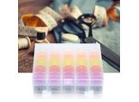 Spoline Colorate, Spoline Per Macchine Da Cucire, Spoline Per Filo Da Cucire, Astuccio Per Macchina Da Cucire A Mano, Griglia Per Spoline Assortita