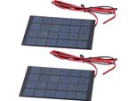 Mini Modulo Di Energia Solare, Pannello Solare Epossidico, Pannello Solare Da 2W, Pannello Batteria Solare Dc 6V, Caricatore Di Pannello Solare, Accessori Elettronici