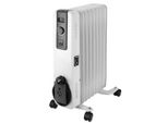 Radiatore A Olio Neo Tools 2000W - Radiatore Elettrico Con 9 Alette, 3 Impostazioni Di Calore, Termostato Regolabile, Protezione Dal Surriscaldamento E Ruote