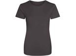 Maglietta Sportiva Awdis Just Cool Da Donna PC2129 (Xl) (Antracite)