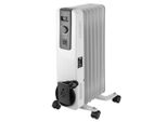 Radiatore A Olio Neo Tools 1500W - Radiatore Elettrico Con 7 Alette, 3 Impostazioni Di Calore, Termostato Regolabile, Protezione Contro Il Surriscaldamento E Ruote