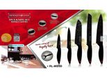 Royalty Line RL-MB5B: Set Di Coltelli Da Cucina Da 6 Pezzi
