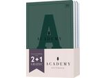 Notebook A5/60K Check Academy Mix