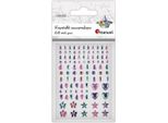 Cristalli Autoadesivi Teardrops Mix 100Pz