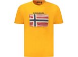 T-Shirt In Cotonelogico Con Logo A Girocollo Napapijri Max 60 : Taglia - S Taglia: S
