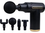 Buzz - Pistola Per Massaggi - Dispositivo Per Massaggi - Pistola Per Massaggi - Incl. 4 Accessori - Senza Fili - Velocità Variabile - 6 Livelli - Qualità Eccellente - Festa Del Papà - Regalo