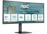 Aoc V5 CU34V5C/BK/23 Led Display 86.4 Cm (34") 3440 X 1440 Pixels Wide Quad Hd Black"