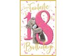 Carte Blanche - Biglietto Di Auguri Per Il 18° Compleanno: Design Originale, Busta Elegante