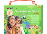 Adesivi E Tatuaggi Sul Viso - Set Genitori-Figli - Divertimento In Famiglia