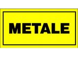 Metalli - 300X150 - Cartello Di Separazione Dei Rifiuti Autoadesivo
