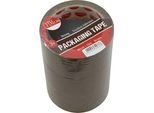 Timco - Nastro Da Imballaggio - Marrone (Dimensioni 50 M X 48 Mm - 3 Pezzi)