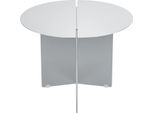 Tavolino Blomus -ORU- Colore Acciaio Inox Opaco Dimensioni M Ø 50Cm