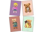 Teddies Quaderno In Pp A4 Con Griglia 60 Fogli 80G