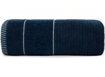 Asciugamano 50X90 Teo Blu 470G 100% Cotone Con Velour