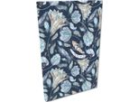 Blocco Note A5 Grid Soft Touch Flowers Boho