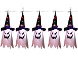 Halloween Led Luci Zucca Appeso Lampada Fantasma Halloween Party Dress Up Glow Wizard Hat Lampada Home Bar Decorazione