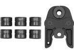 Set Di Ganasce Di Pressatura - Profilo Th - Set Da 4 Pezzi TH16/20/26/32 - Acciaio Temprato - Apertura Max. 4,1–4,9 Cm - Ganasce Di Pressatura Di Ricambio