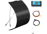 Pannello Solare, Monokristallin, Design Semi-Flessibile, Kit 150W 12V