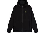 Lyle & Scott - Giacca Softshell Con Fodera In Pile Da Uomo GT5404 (Xs) (Nero)