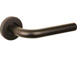 Lavuzo Oristano Maniglia Per Porta In Bronzo Con Rosone Rotondo - Per Set