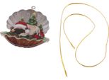 Ciotola Di Natale Che Dorme Cane Ciondolo Acrilico Appeso Decorazione Albero Auto Ornamento Casa