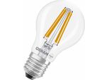 Osram Led-Lampe Classic A100 Filamento 7,2W 827, 2700K Warmweiß, E27, Chiaro, 1521 Lm, 50.000H, 210 Lm/W
